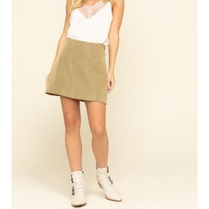 Free People Women's Days in The Sun Suede Skirt